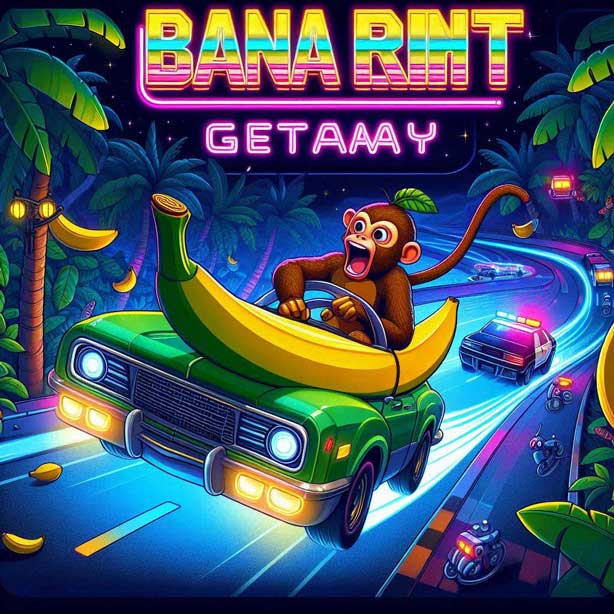 banana sprint getaway game